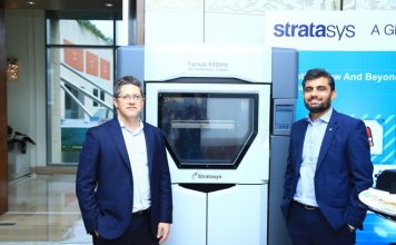 Omer Krieger, President, Asia Pacific and Japan, Stratasys & Rajiv Bajaj, Managing Director, Stratasys