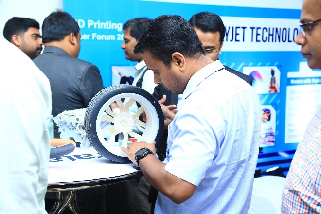 Stratasys showcases its 3D Printing prototype prdocuts at its user conference in Bengaluru