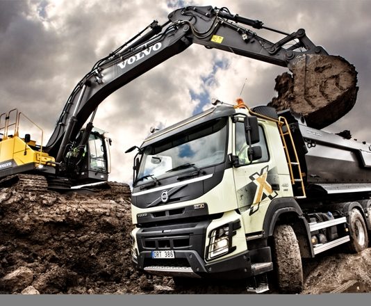 Volvo brings ‘Tridem’ truck for Indian construction industry volvo tridem