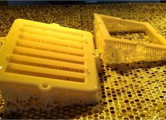 Air vent assembly e-stage support structures