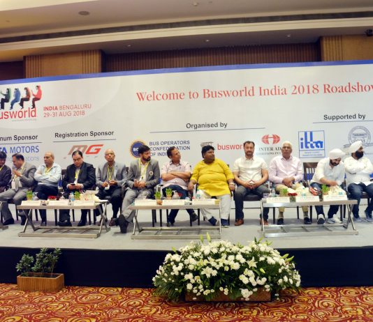 Busworld India 2018 Delhi road show promises a bigger & better show BusWorld india Road Show at New Delhi