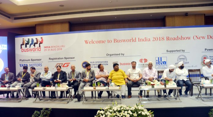 BusWorld india Road Show at New Delhi