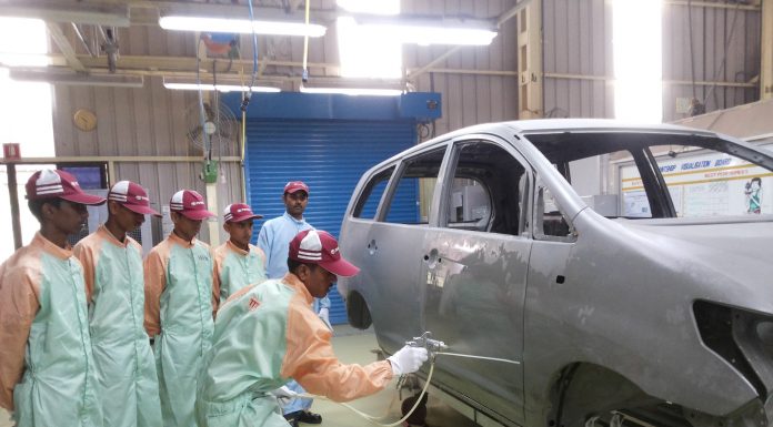 Toyota Technical Training Institute makes difference in Indian CSR Workshop training for Students in Toyota Technical Training Institute