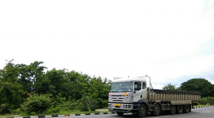 Ashok Leyland BSVI trucks on testing spotted Ashok Leyland