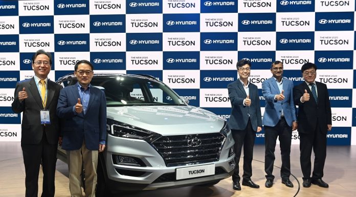 New Hyundai 2020 TUCSON unveiled at Auto Expo 2020 Hyundai Motor India