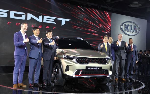 Kia launches Carnival MPV, unveils compact SUV concept Sonet Kia