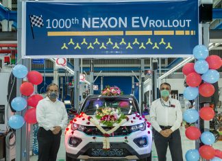 Tata Nexon EV achieves 1000 in production Tata Nexon