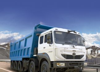Tata Motors drives in India’s biggest tipper truck Signa 4825.TK Tata Signa 4825.TK