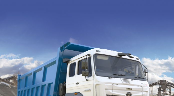Tata Motors drives in India’s biggest tipper truck Signa 4825.TK Tata Signa 4825.TK