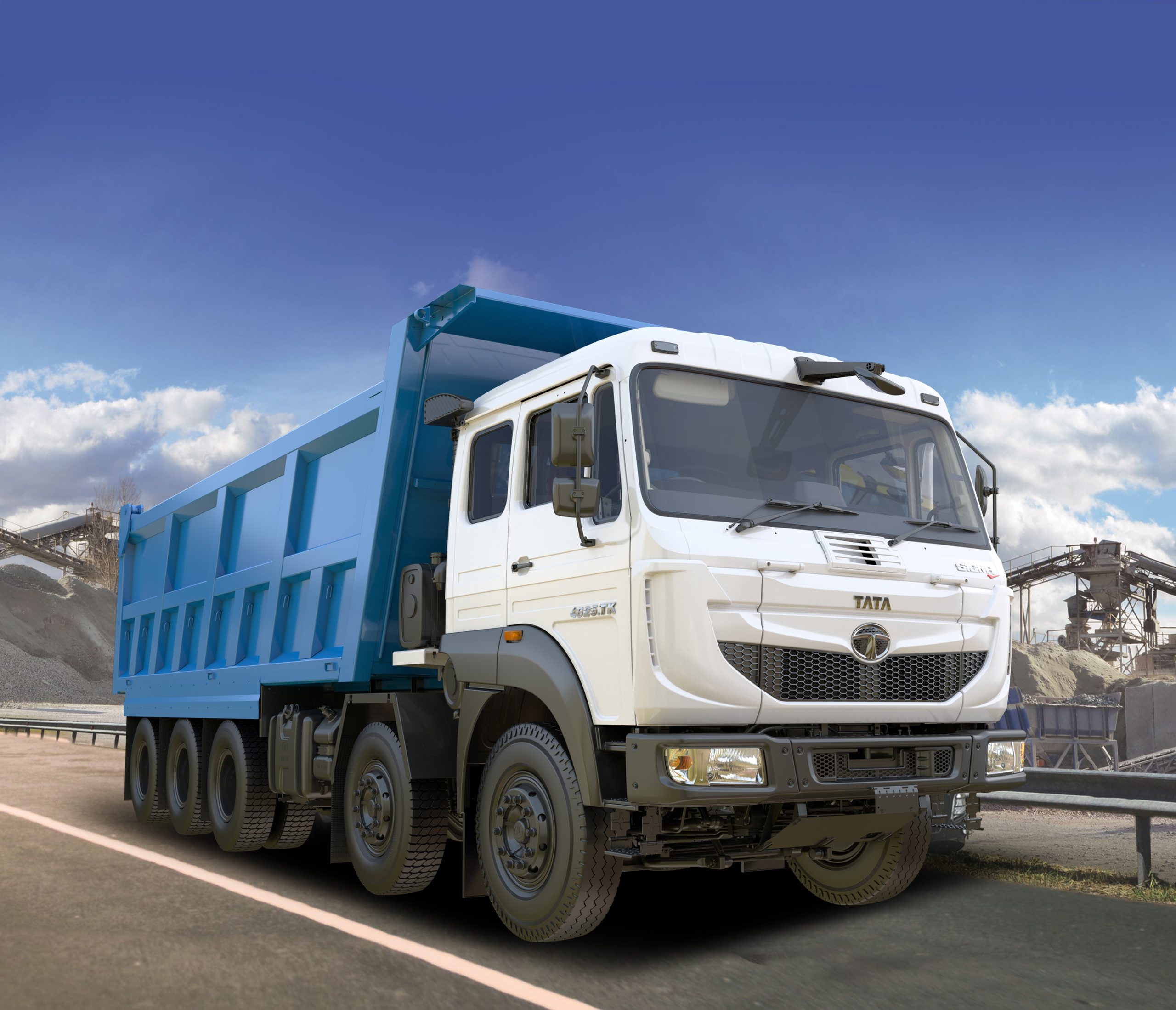  Tata  Motors  drives in India s biggest tipper truck  Signa 