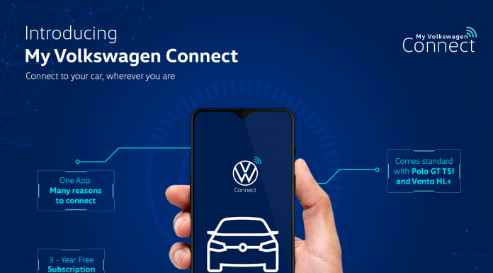 Volkswagen India unveils My Volkswagen Connect to strengthen connected car technology Volkswagen Connect