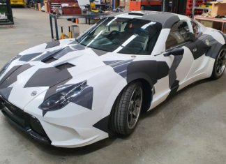 Avass tastes success in testing fully electric sports car Avass