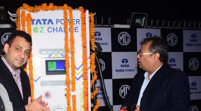 MG Motor, Tata Power start superfast EV charging station in Lucknow MG Motor