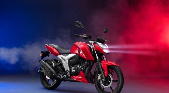 Bluetooth enabled TVS Apache RTR launched in Bangladesh Bluetooth TVS