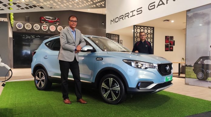 MG Motor unveils ZS EV 2021 with 419 KM certified range MG