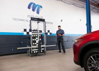 Bosch, Mitchell unveil new target system for static ADAS calibration Bosch