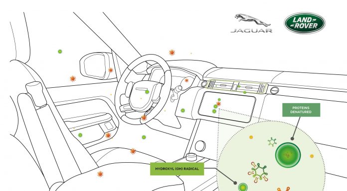 Jaguar Land Rover unveils prototype air filtration system Jaguar