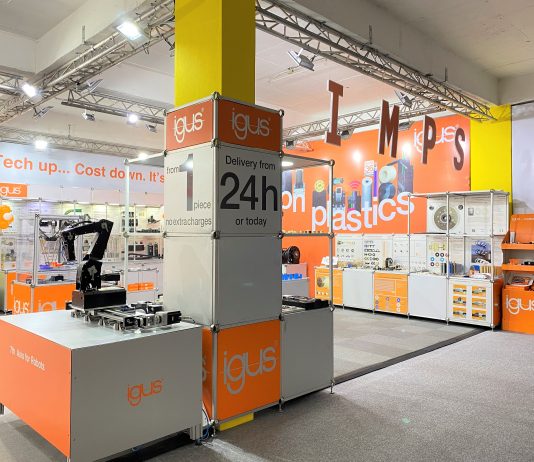 IMPS booth Igus India