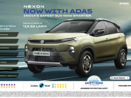 Tata Nexon drives with ADAS, emerge as India’s top selling car Tata Nexon ADAS Key Visual