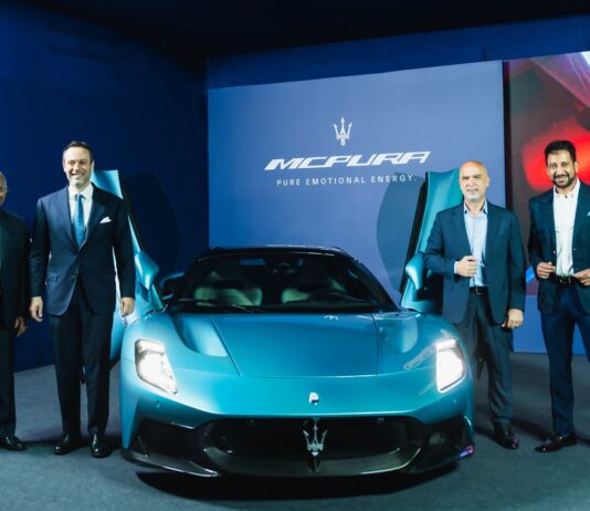 Maserati expands into South India with its VST Maserati showroom Bangalore, Unveils MCPura Supercar VST Maserati