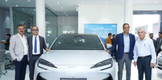 BYD India on expansion mode, opens a new showroom in Haryana BYD India