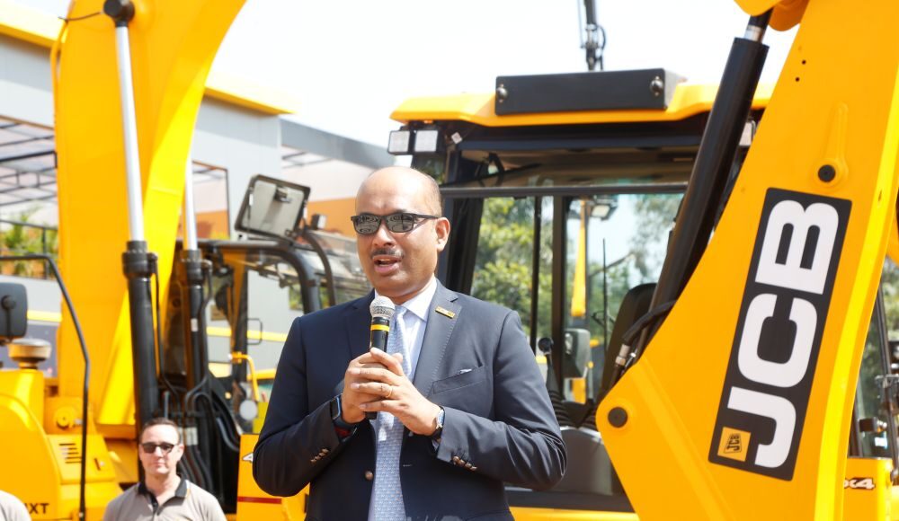 JCB India launches its largest ever 52 tonne Excavator at Excon 2025 Deepak Shetty, CEO and MD, JCB India