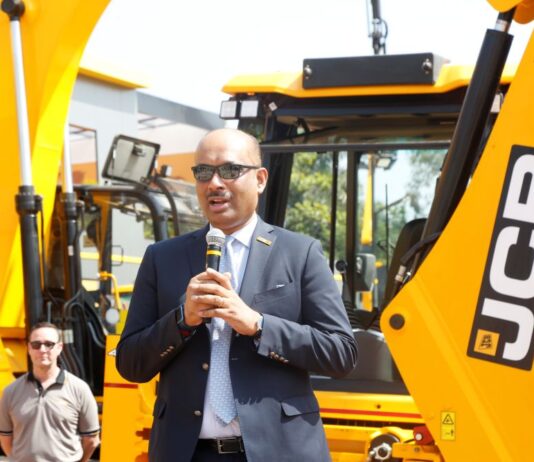JCB India launches its largest ever 52 tonne Excavator at Excon 2025 Deepak Shetty, CEO and MD, JCB India