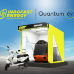 Indofast Energy drives Quantum Energy Bziness XS e-Scooter with latest battery swapping tech Quantum Indofast