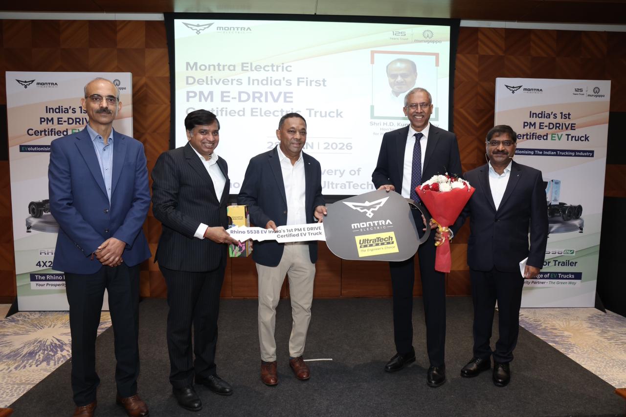 Montra Electric delivers India’s first PM E-DRIVE certified Electric Truck