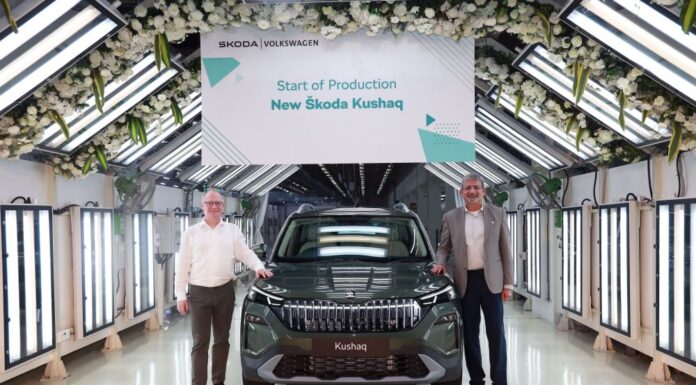 New Škoda Kushaq production commenced at Pune Plant