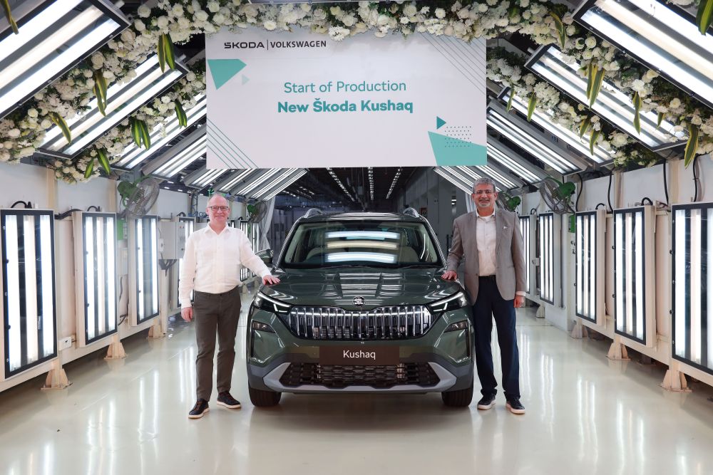 New Škoda Kushaq production commenced at Pune Plant