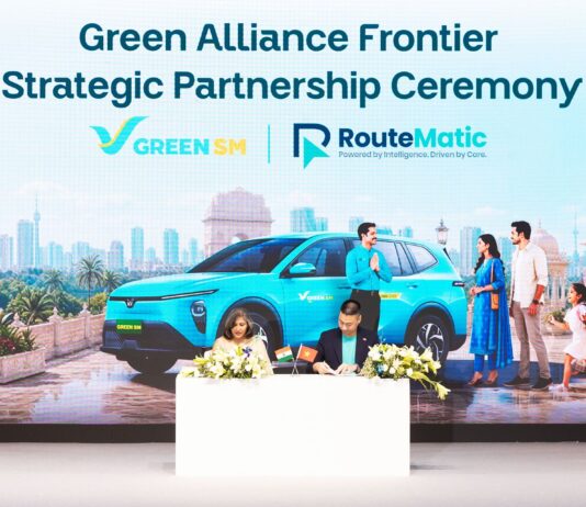Routematic partners with Green SM to accelerate EV adoption in Corporate Transportation Ms. Kavitha Ramachandragowda β Co-Founder and Executive Director of Routematic, and Mr. Bach Tuan Anh β CEO of Green SM India, signed the MoU to advance electric mobility in corporate transportation.