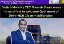 Switch Mobility CEO Ganesh Mani